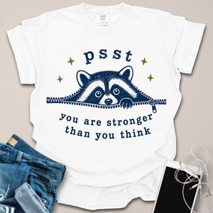 Secret Raccoon Motivation Shirt