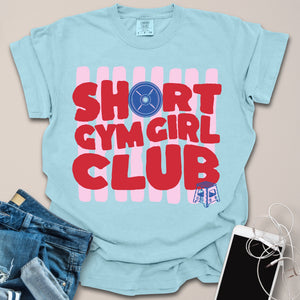 Short Gym Girl Stripes Shirt
