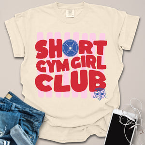 Short Gym Girl Stripes Shirt