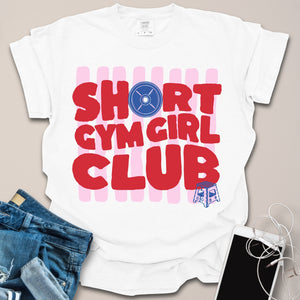 Short Gym Girl Stripes Shirt
