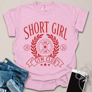 Short Gym Girl Club Shirt