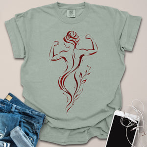 Female Strength Silhouette Shirt