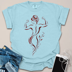 Female Strength Silhouette Shirt