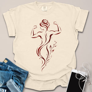 Female Strength Silhouette Shirt