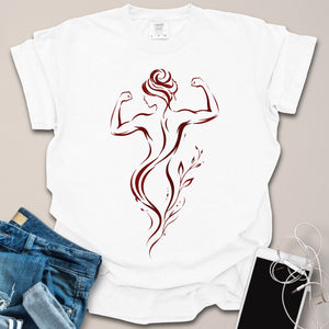 Female Strength Silhouette Shirt
