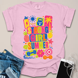 Bold Retro Beach Fitness Shirt