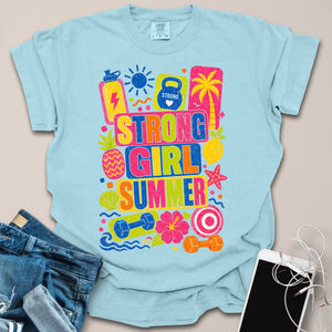 Bold Retro Beach Fitness Shirt