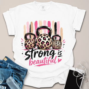 Strong Is Beautiful Stripes Shirt