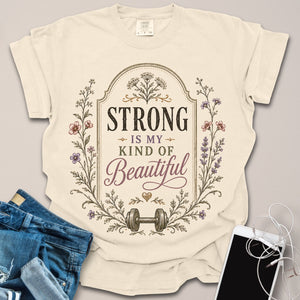 Strong Is My Beautiful Floral Shirt