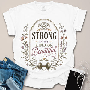 Strong Is My Beautiful Floral Shirt