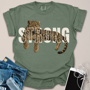 STRONG Leopard Animal Shirt