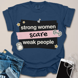Strong Woman Note Shirt