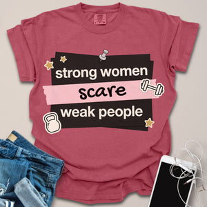 Strong Woman Note Shirt