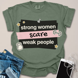 Strong Woman Note Shirt