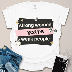 Strong Woman Note Shirt