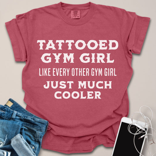Tattooed Gym Girl Shirt