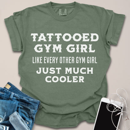 Tattooed Gym Girl Shirt