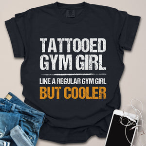 Tattooed Gym Girl Grunge Shirt