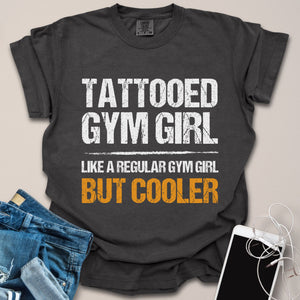 Tattooed Gym Girl Grunge Shirt
