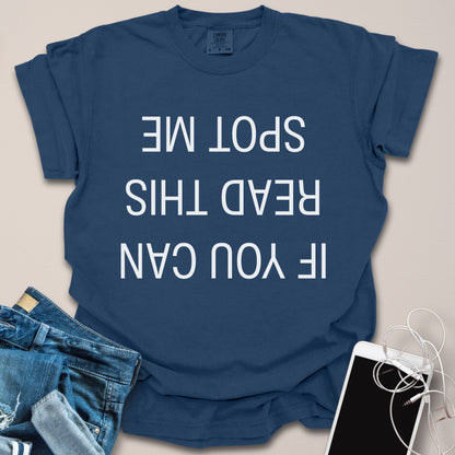 Funny Spot Me Bench Pressing Shirt