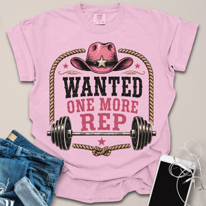 One More Rep Wanted Western Shirt