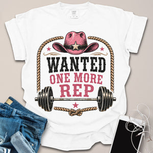 One More Rep Wanted Western Shirt